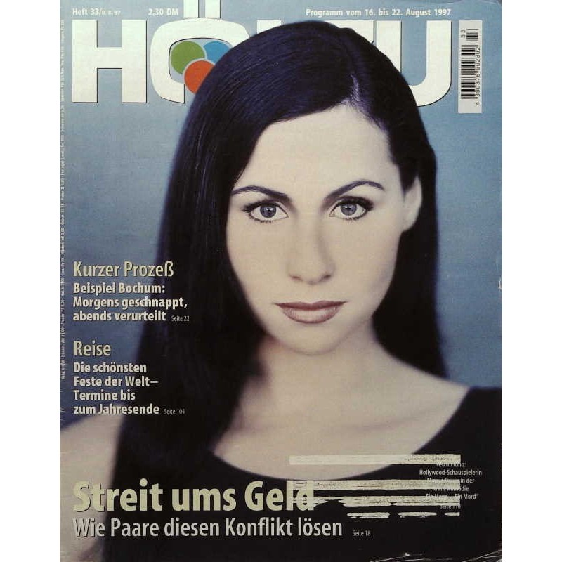 HÖRZU 33 / 16 bis 22 August 1997 - Minnie Driver
