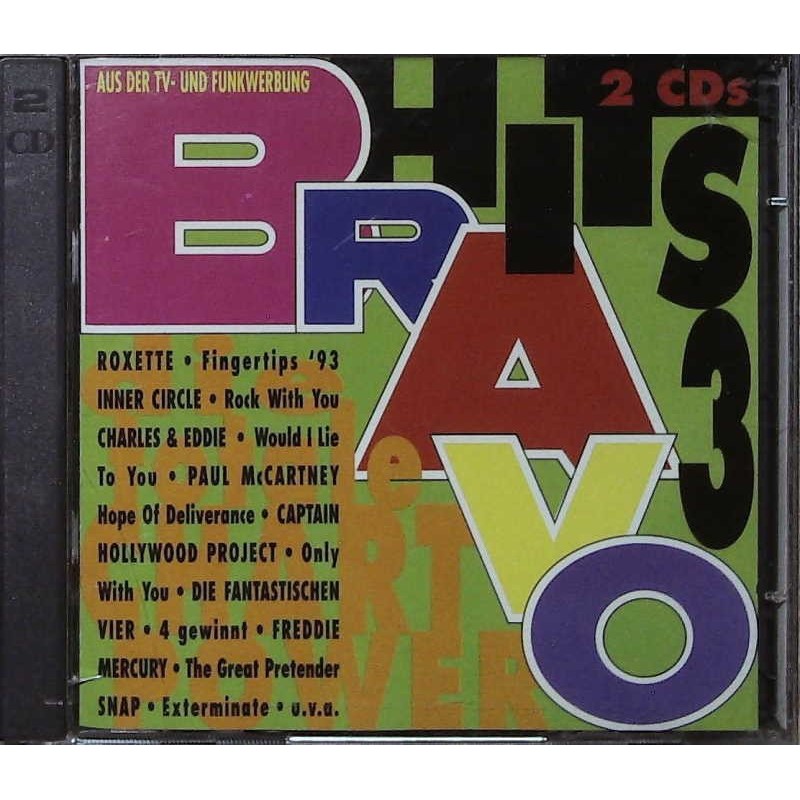 Bravo Hits 3 / 2 CDs - Roxette, Snap, Paul McCartney...
