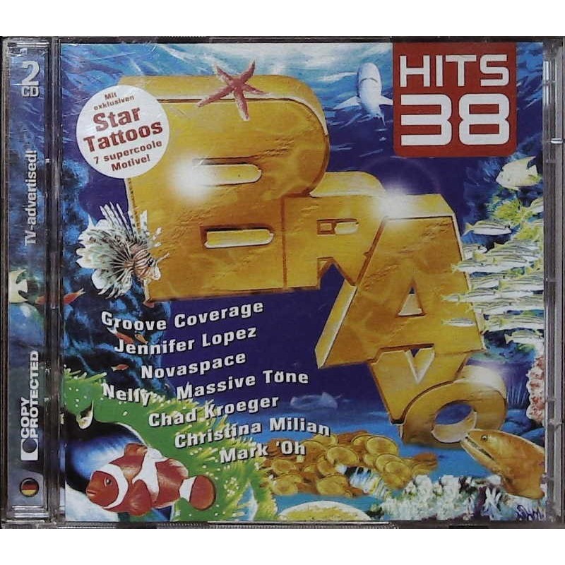 Bravo Hits 38 / 2 CDs - Mark Oh, Jennifer Lopez, Nelly...