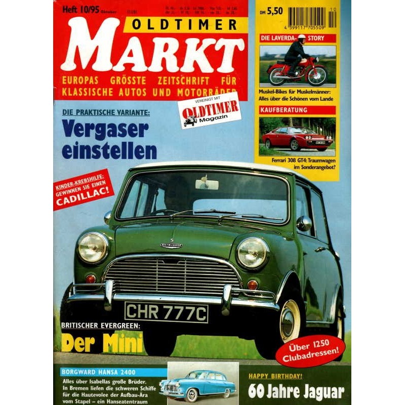 Oldtimer Markt Heft 10/Oktober 1995 - Der Mini