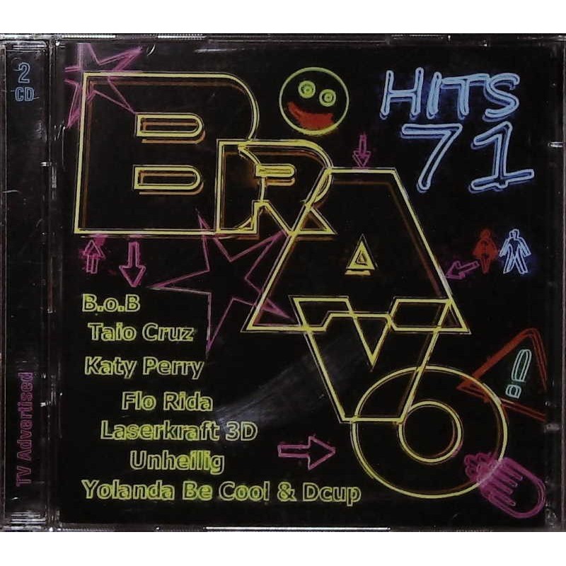 Bravo Hits 71 / 2 CDs - Taio Cruz, Flo Rida, Unheilig...