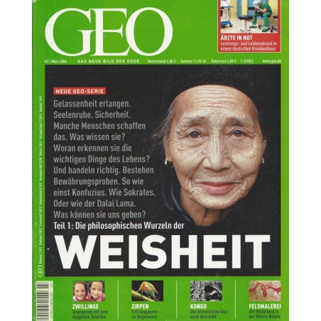 Geo Nr. 3 / März 2006 - Weisheit