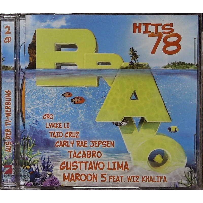 Bravo Hits 78 / 2 CDs - Cro, Maroon 5 feat. Wiz Khalifa...