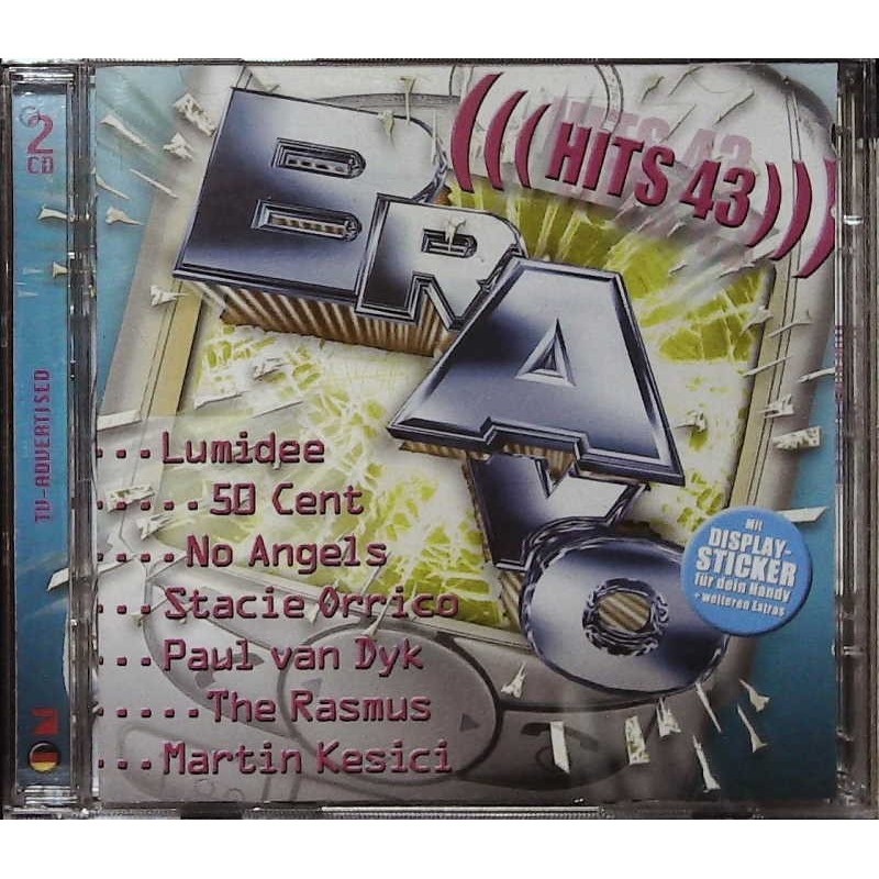 Bravo Hits 43 / 2 CDs - Lumidee, No Angels, Martin Kesici...