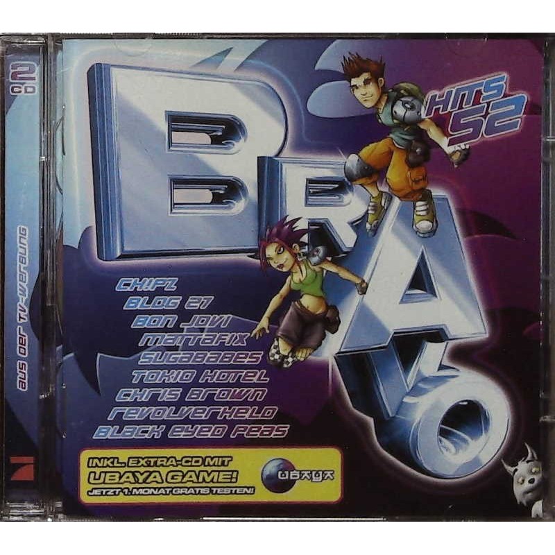Bravo Hits 52 / 2 CDs - Blog 21, Tokio Hotel, Revolverheld...