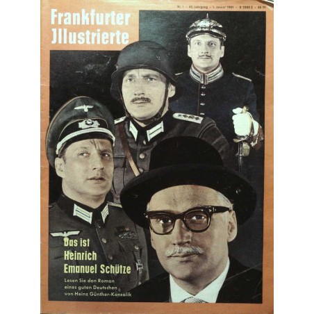 Frankfurter Illustrierte Nr.1 / 1 Januar 1961 - Emanuel Schütze