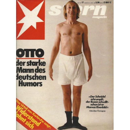 stern Heft Nr.17 / 21 April 1983 - OTTO der starke Mann des deutschen Humors