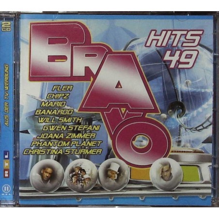 Bravo Hits 49 / 2 CDs - Fler, Chipz, Will Smith, Mario...