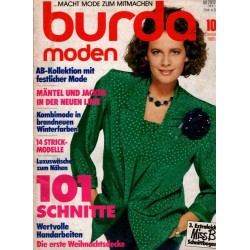 burda Moden 10/Oktober 1985 - Festliche Mode
