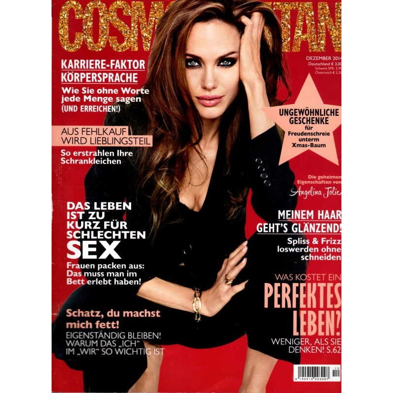 Cosmopolitan 12/Dezember 2014 - Angelina Jolie