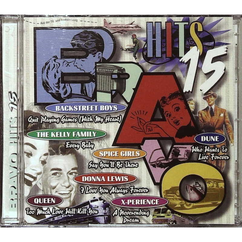 Bravo Hits 15 / 2 CDs - Backstreet Boys, Donna Lewis, Queen...