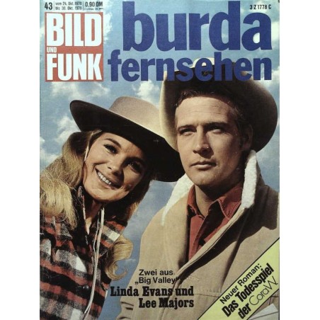 Bild und Funk Nr. 43 / 24 bis 30 Okt. 1970 - Linda Evans & Lee Majors