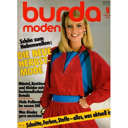 burda Moden 9/September 1982 - Habenwollen