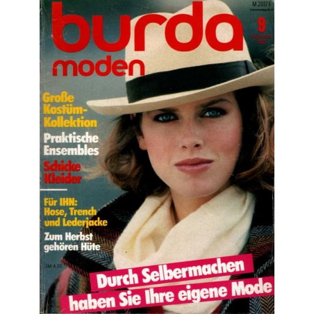 burda Moden 9/September 1983 - Ihre eigene Mode