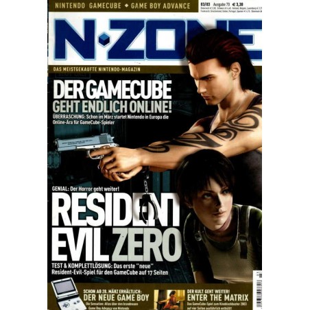 N-Zone 3/2003 - Ausgabe 70 - Resident Evil Zero