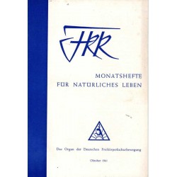 FKK Nr.10 / Oktober 1961 - Freikörper-Kultur