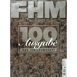 FHM Februar 2009 - 100 Ausgabe, das Jubiläumsheft