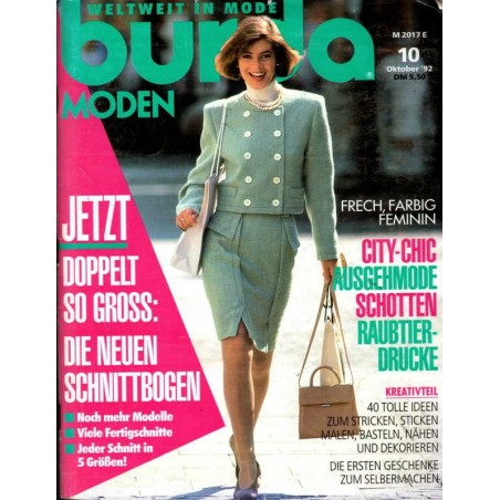 burda Moden 10/Oktober 1992 - City Chic