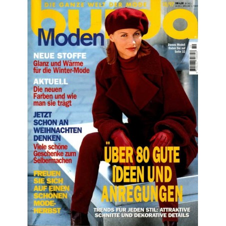 burda Moden 10/Oktober 1997 - Die neuen Farben