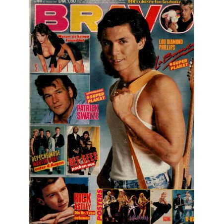 BRAVO Nr.44 / 22 Oktober 1987 - Lou Diamond Phillips