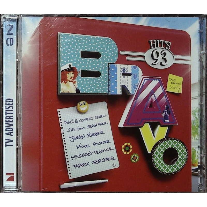 Bravo Hits 93 / 2 CDs - Mark Forster, Sean Paul, Avicii...