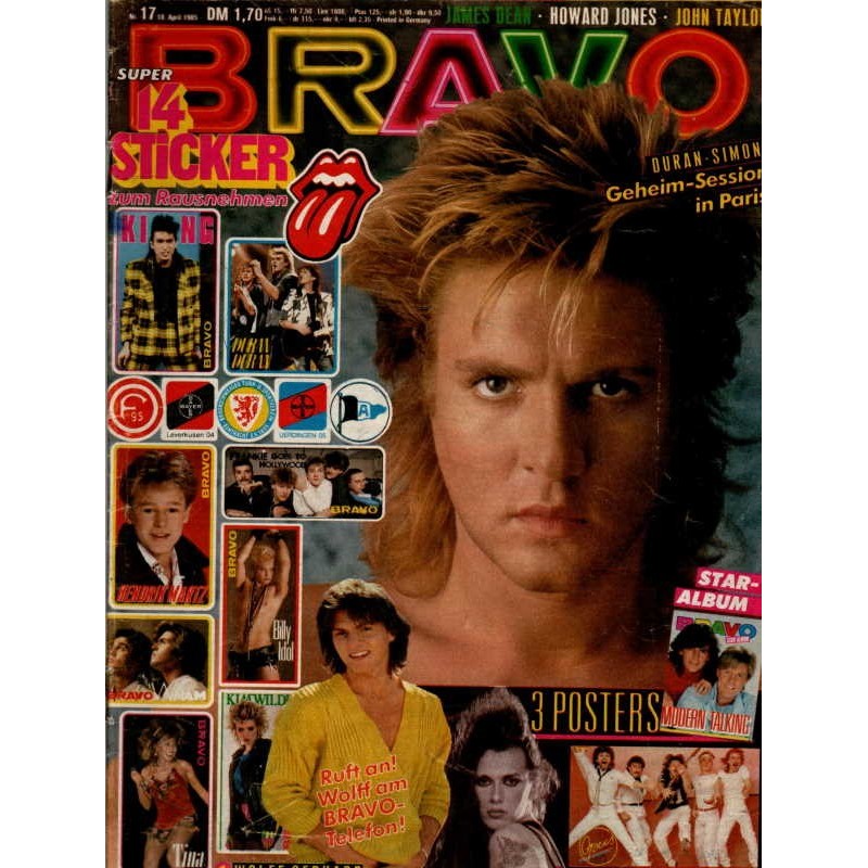 BRAVO Nr.17 / 18 April 1985 - Duran Simon