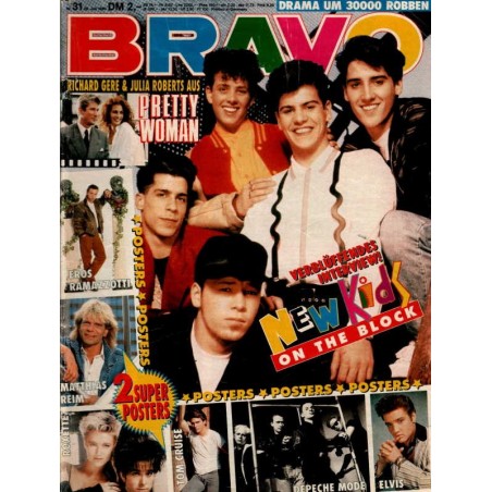 BRAVO Nr.31 / 26 Juli 1990 - New Kids on the Block