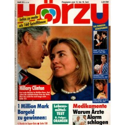HÖRZU 23 / 12 bis 18 Juni 1993 - Hillary Clinton