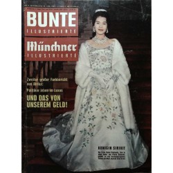 Bunte Illustrierte Nr.4 / 24 Januar 1962 - Königin Sirikit