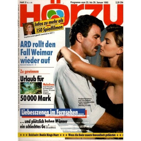 HÖRZU 3 / 23 bis 29 Januar 1993 - Ninas Alibi