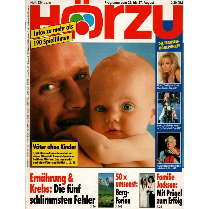 HÖRZU 33 / 21 bis 27 August 1993 - Väter ohne Kinder