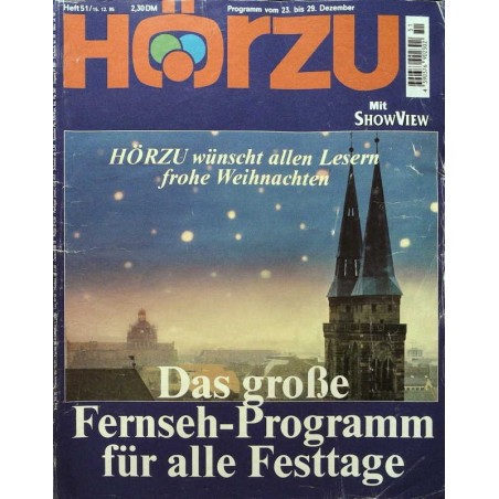 HÖRZU 51 / 23 bis 29 Dezember 1995 - Frohe Weihnachten