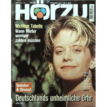 HÖRZU 13 / 1 bis 7 April 1995 - Meg Ryan