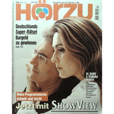 HÖRZU 17 / 29 April bis 5 Mai 1995 - Al Bano & Romina Power