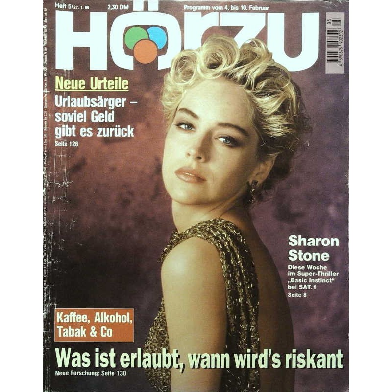 HÖRZU 5 / 4 bis 10 Februar 1995 - Sharon Stone