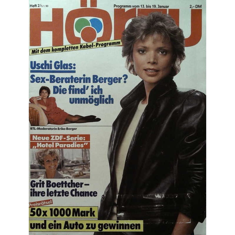 HÖRZU 2 / 13 bis 19 Januar 1990 - Uschi Glas