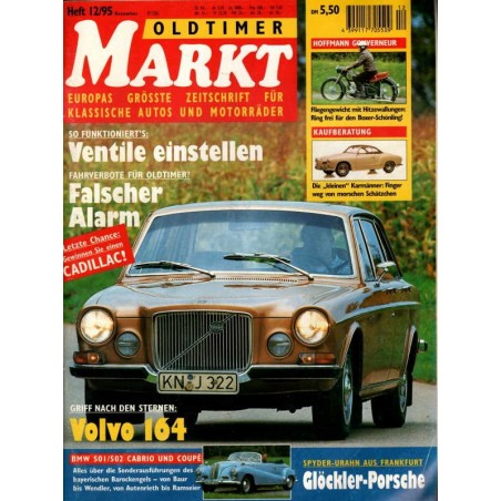 Oldtimer Markt Heft 12/Dezember 1995 - Volvo 164