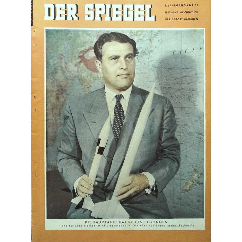 Der Spiegel Nr.53 / 28 Dezember 1955 - Raketenbauer