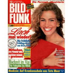 Bild und Funk Nr. 12 / 27 März bis 2 April 1993 - Julia Roberts