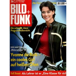 Bild und Funk Nr. 36 / 9 bis 15 September 2000 - Yvonne de Bark