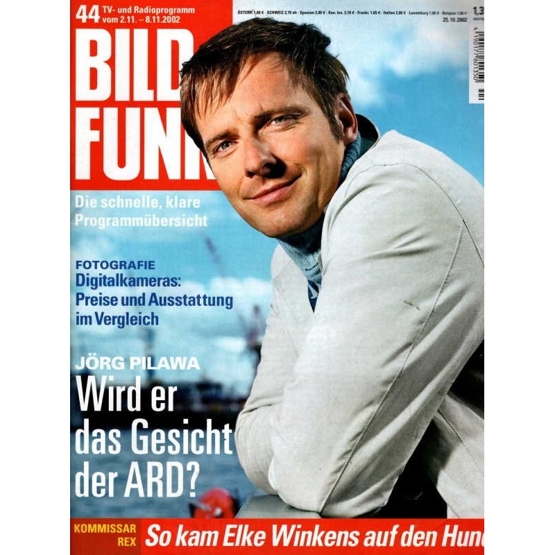 Bild und Funk Nr. 44 / 2 bis 8 November 2002 - Jörg Pilawa