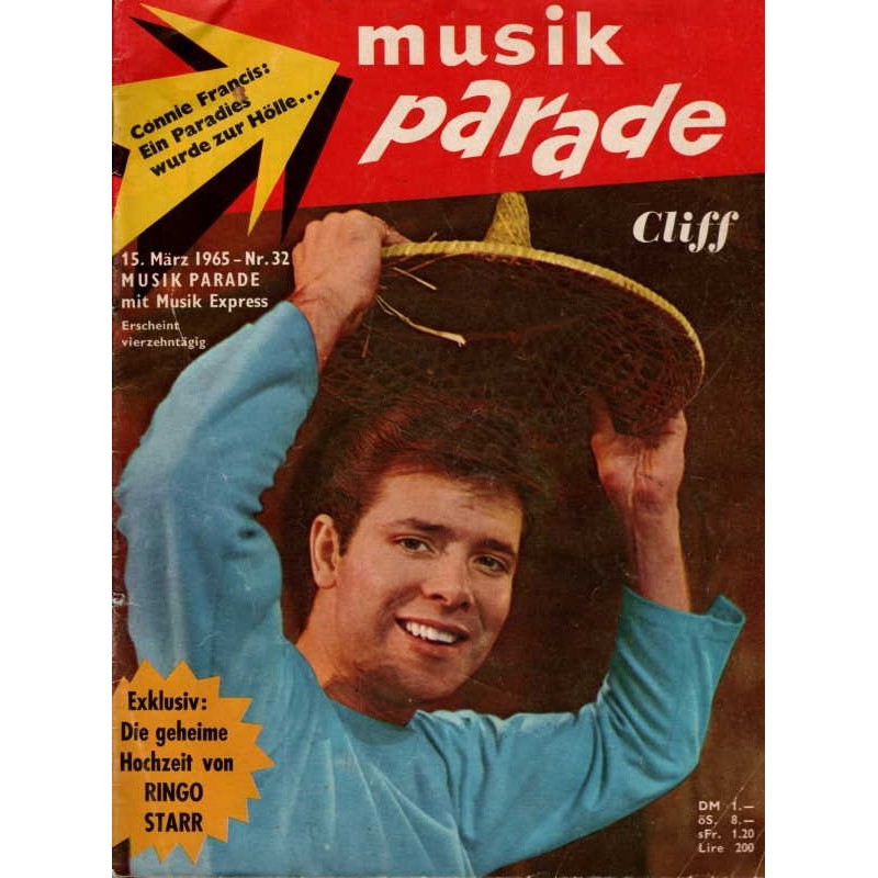 Musik Parade Nr. 32 / 15 März 1965 - Cliff Richard