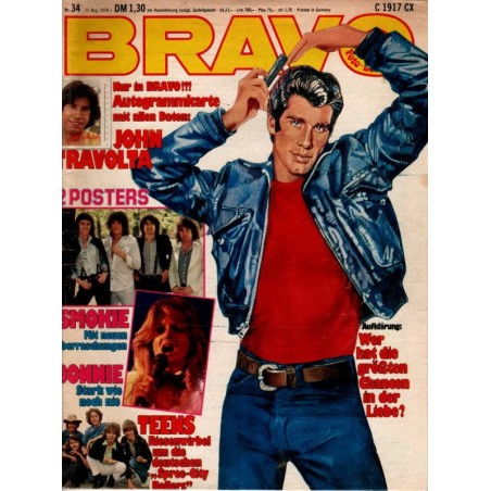 BRAVO Nr.34 / 17 August 1978 - John Travolta