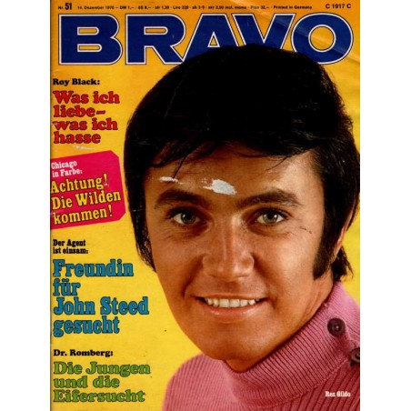 BRAVO Nr.51 / 14 Dezember 1970 - Rex Gildo
