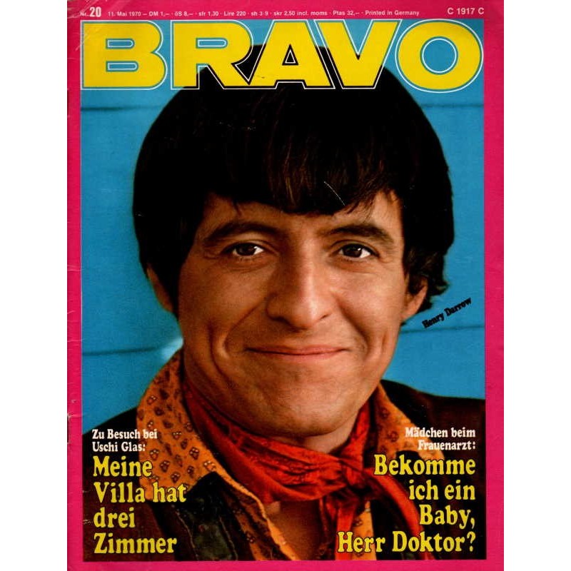 BRAVO Nr.20 / 11 Mai 1970 - Henry Darrow
