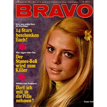 BRAVO Nr.17 / 20 April 1970 - France Gall