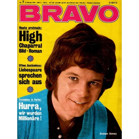 BRAVO Nr.7 / 9 Februar 1970 - Graham Bonney
