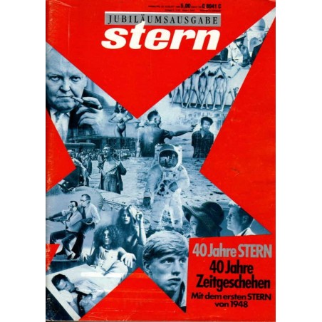 stern Heft / 22 August 1988 - Jubiläumsausgabe + Der Stern
