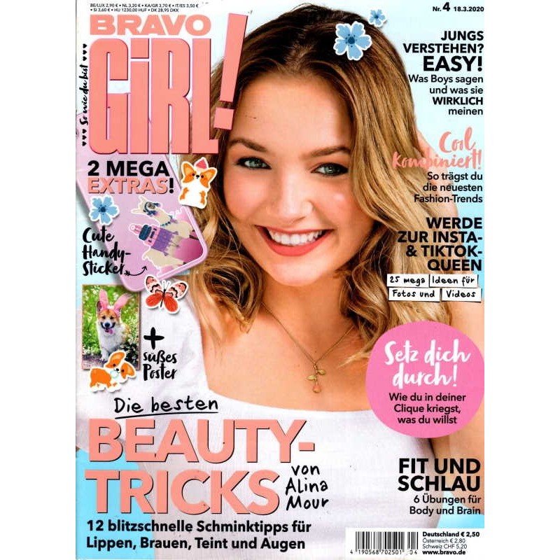 Bravo Girl Nr.4 / 18.3.2020 - Beauty Tricks