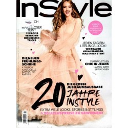 InStyle 5/Mai 2019 - Jessica Alba / 20 Jahre Instyle